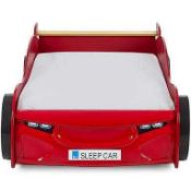 RRP £200 Like New Little Hudson Car Bed In Red