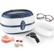 RRP £180 Assorted Lot To Contain Ultrasonic Cleaner