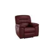 RRP £550 Ex Display Leather Armchair