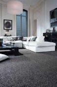 RRP £120 Brand New Carpet Studio Fluffy Black Carpet.