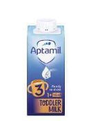 RRP £240 X20 Aptamil 3 1+Year Toddler Milk 15X200Ml Bbd 27/12/23