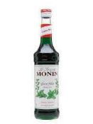 RRP £135 X15 1L Bottles Monin Green Mint Syrup Bbe-02/2024