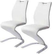 RRP £160 Boxed Like New Jasoi Dining Chair In White