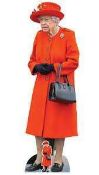 RRP £150 Brand New Boxed Queen Elizabeth Cardboard Cut Outs