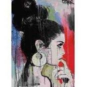 RRP £200 Brand New X2 Canvases Including Planets By Loui Jover