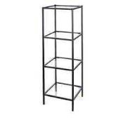 RRP £140 Brand New Kelly Hoppen 4 Tier Shelving Unit