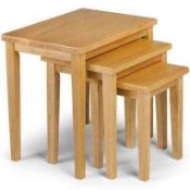 RRP £240 Like New Portland Nest Of 3 Tables