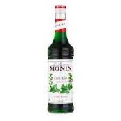 RRP £135 X15 1L Bottles Monin Green Mint Syrup Bbe-02/2024