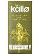 * RRP £100 X2 Boxes Kallo Foods Cakes Thin 130G Bb 09/23
