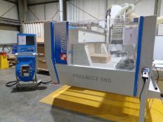 Masterwood Model Project 565 5 Axis CNC Router with spare GEV Vacuum Pump