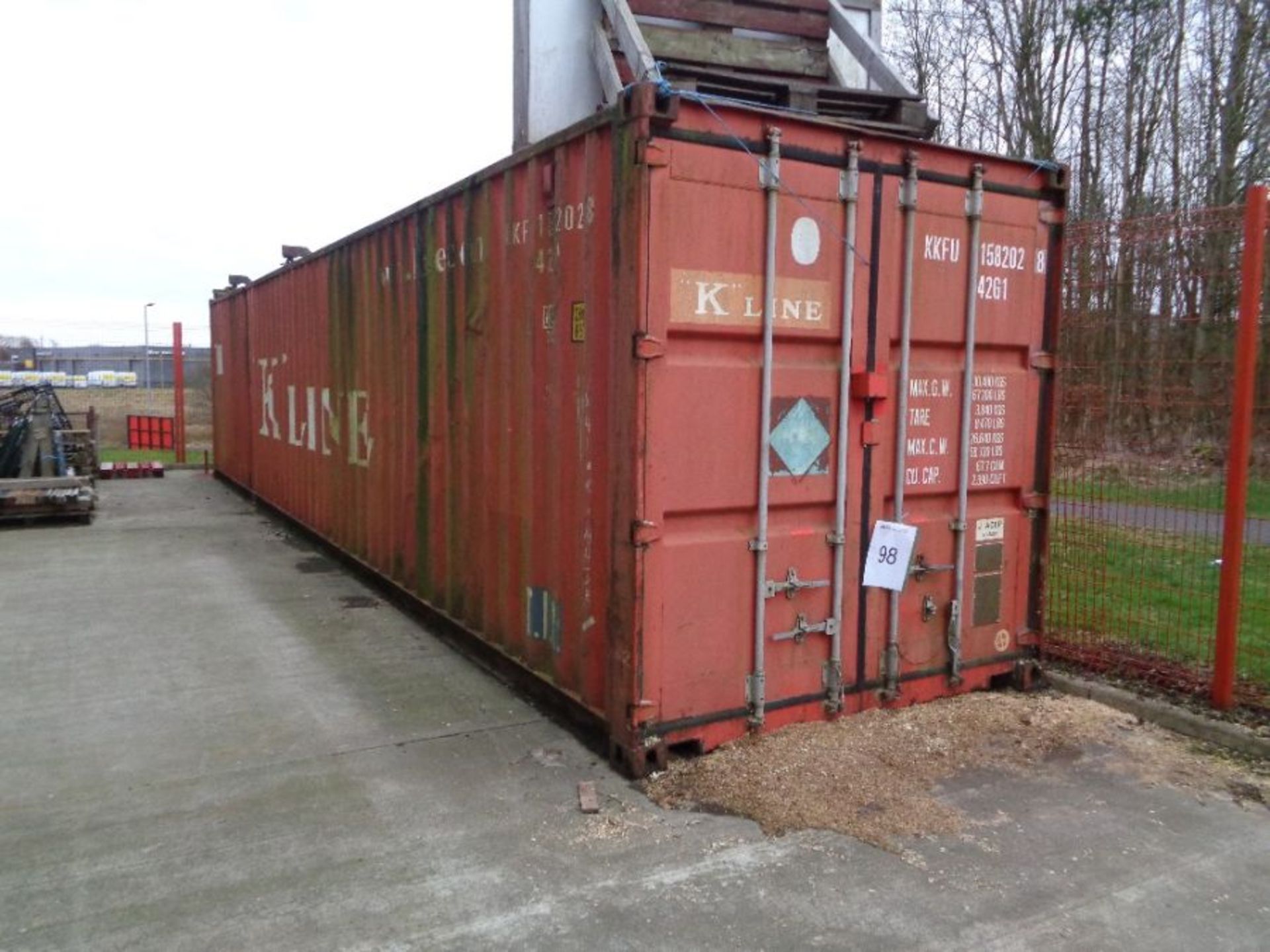 40Ft Steel Shipping Container