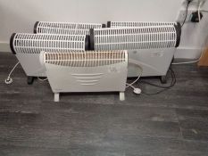 5 x Electric Heaters as Lotted