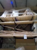 Quantity of Timber Boards to rack as Lotted ** note racking not included**