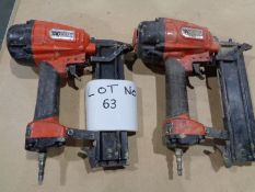 2 x Tacwise Staple Guns as Lotted