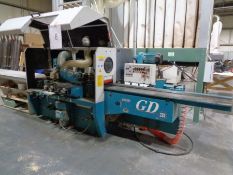 Wadkin Bursgreen model GD220 DG5, 5 head moulder