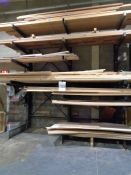 1 x Section of 5 Tier Heavy Duty storage racking (1000KG Per Arm) **note wood not included**