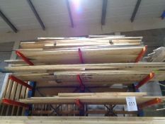 Quantity of Timber Boards to Rack as Lotted **note racking not included**