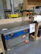 Genprufle Sicherheit TUV GS spindle moulder c/w power feed unit & tooling