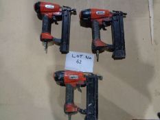 3 x Tacwise Staple Guns as Lotted