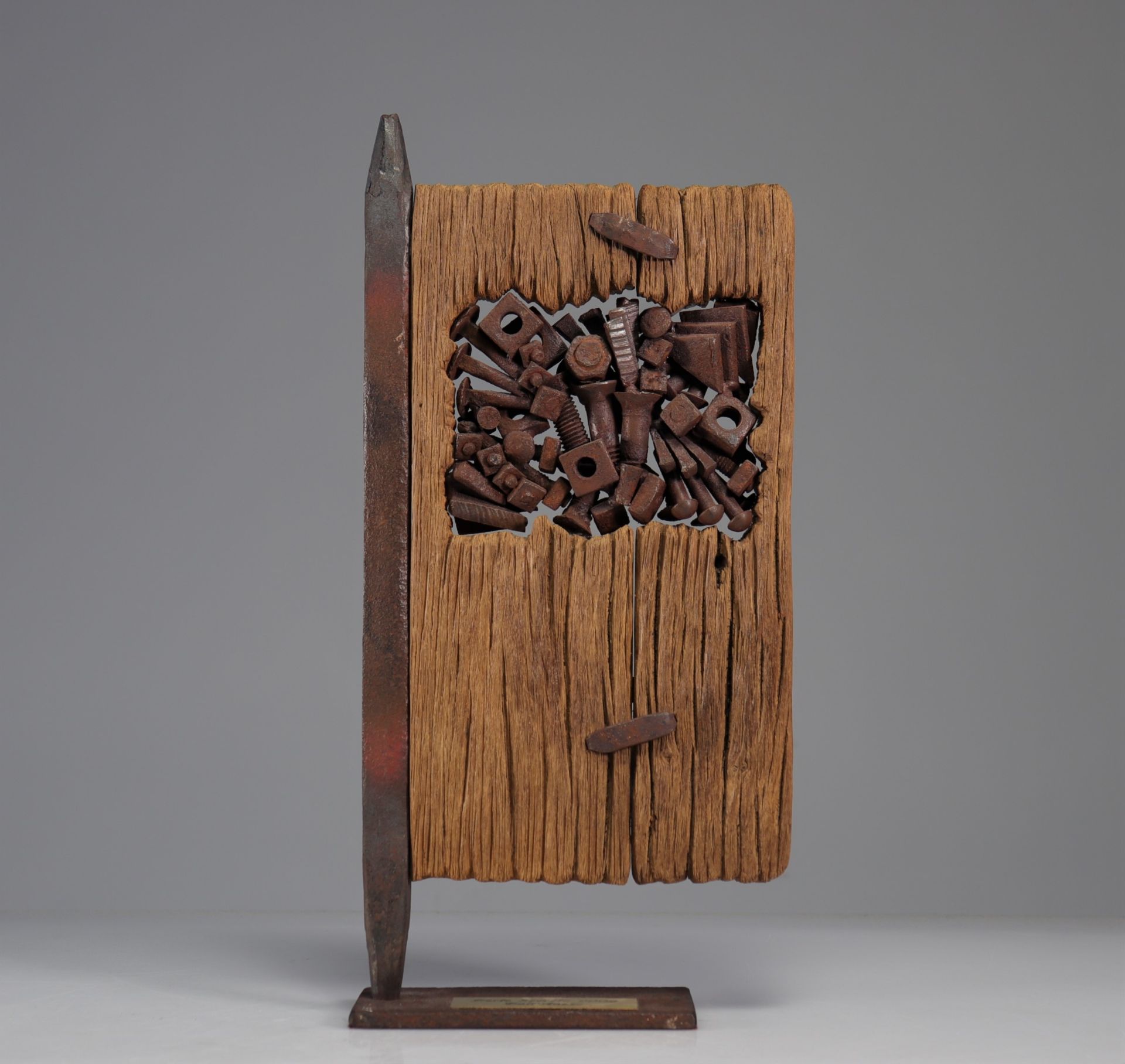 Jean-Pierre DALL'ANESE (1943) sculpture "Secret Door"