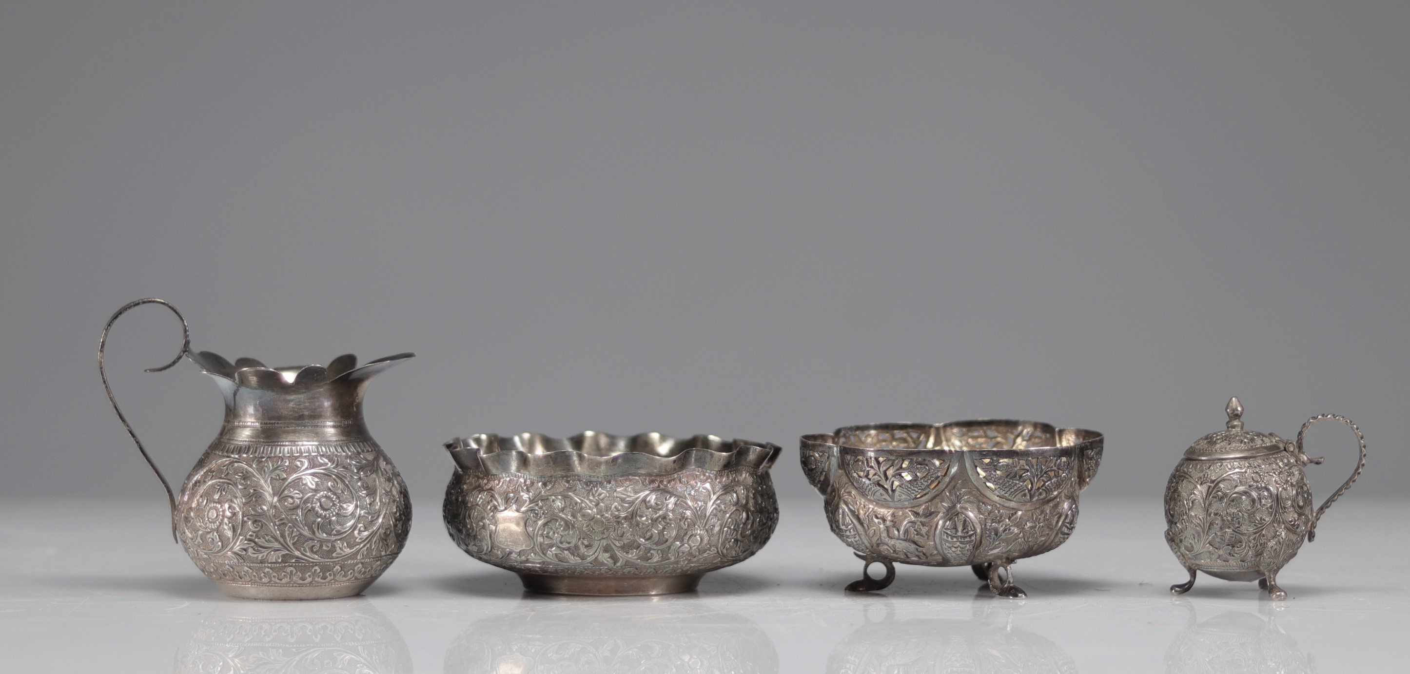 Lot of Persian silverware - Image 3 of 5