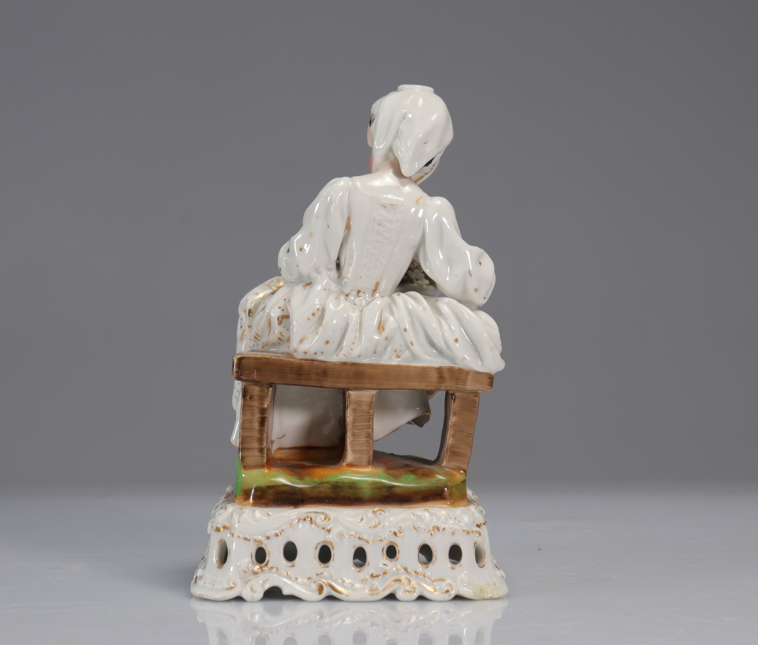 JACOB-PETIT (1796-1868) Child in porcelain - Image 3 of 4