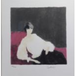 Bernard Cathlin, Lithograph and his book, Rachel