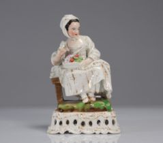 JACOB-PETIT (1796-1868) Child in porcelain