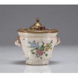 Earthenware from Strasbourg "inkwell" 18th century