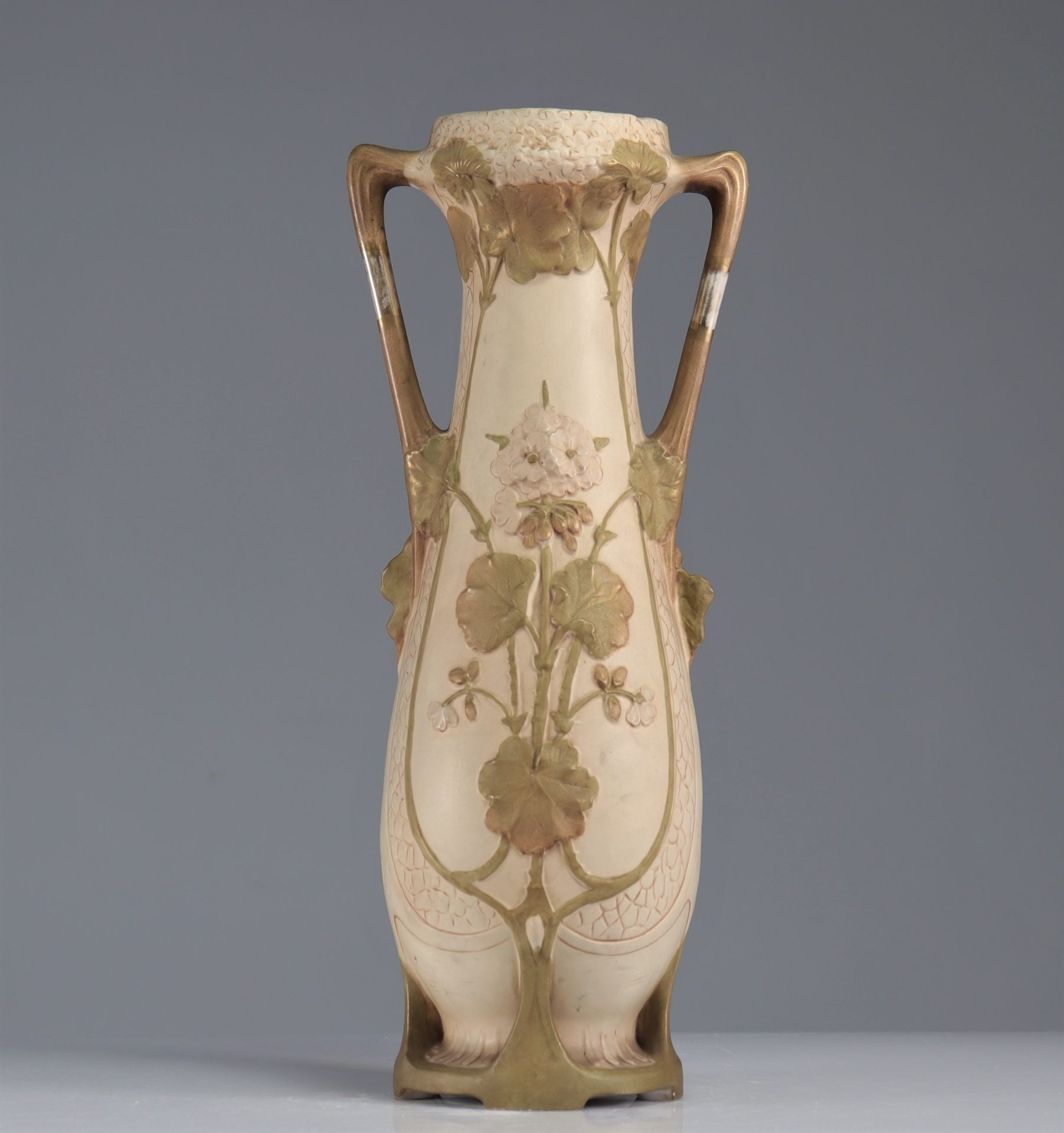 Royal Dux Art Nouveau Vase - Bild 3 aus 4