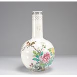 Porcelain vase with republic bird decor