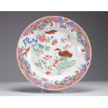18th century famille rose porcelain plates