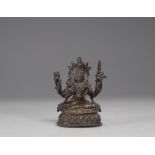 Ming period bronze statue