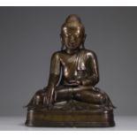 Bronze Buddha 19th century Burma
