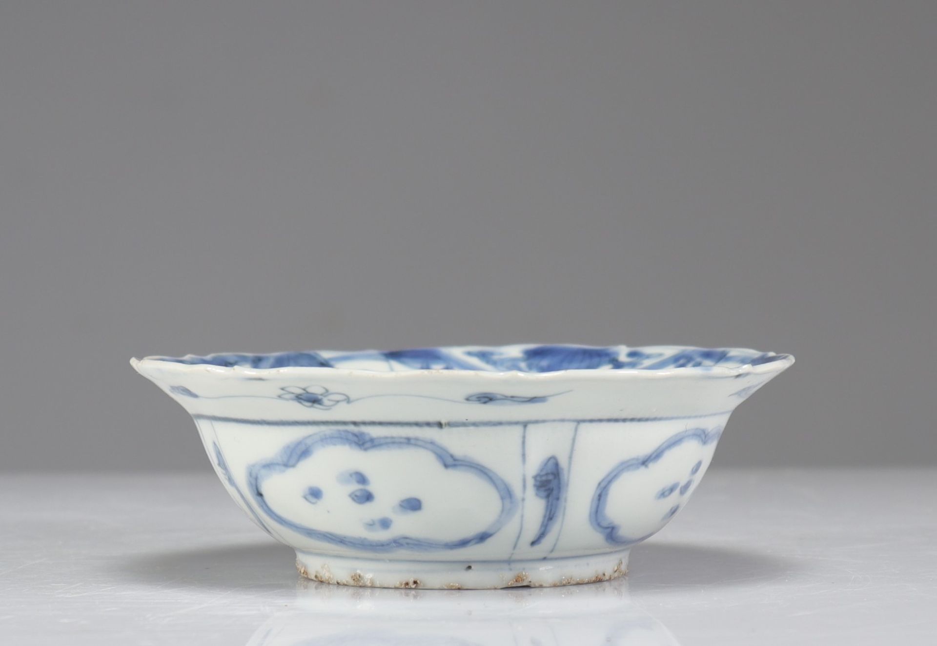 Ming Period Blue White Plate - Bild 3 aus 4
