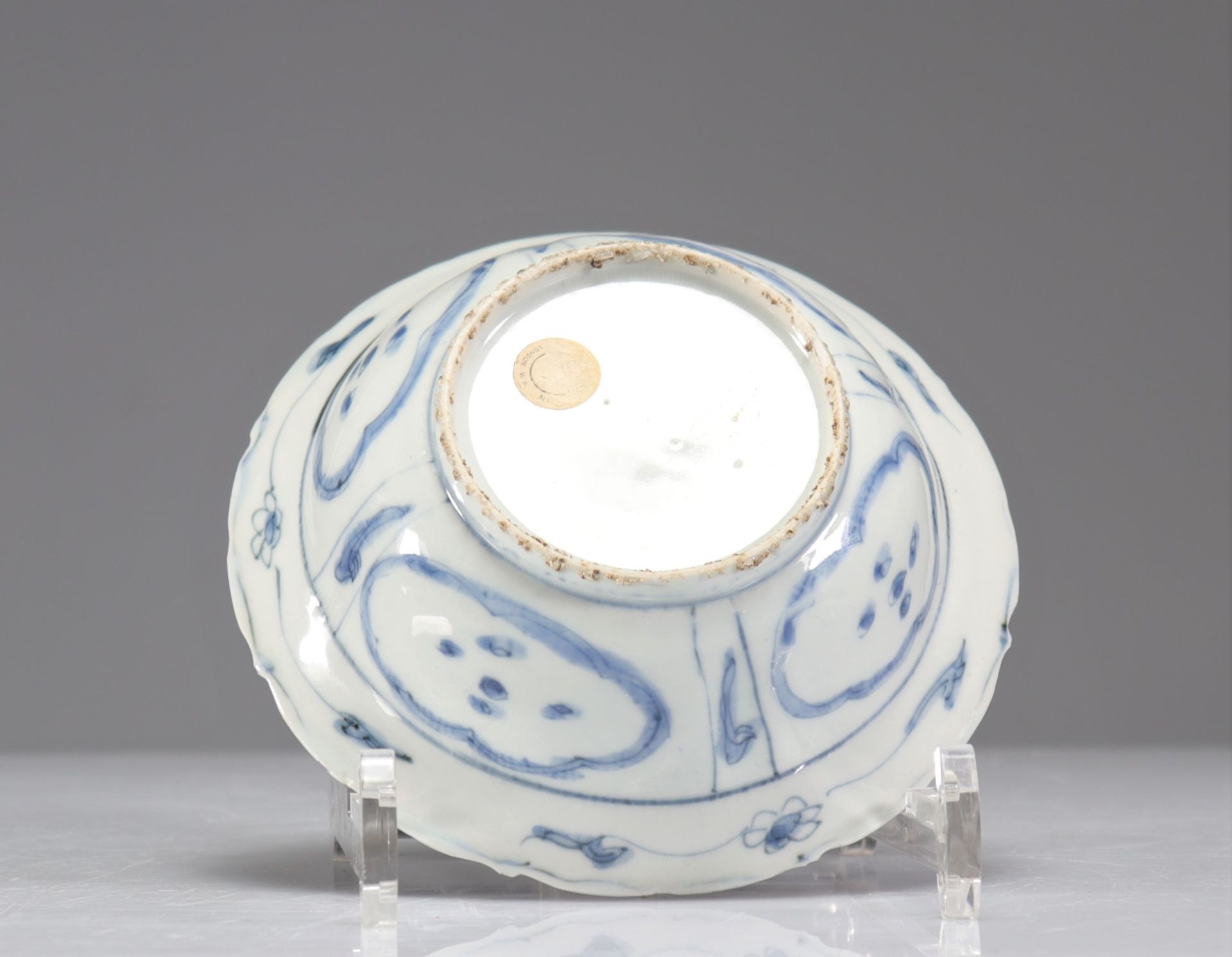 Ming Period Blue White Plate - Image 4 of 4