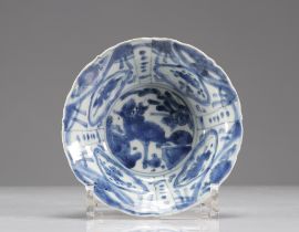 Ming Period Blue White Plate