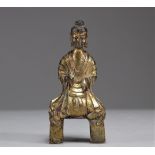 Buddha in gilded bronze, Northern Wei dynasty 5th century