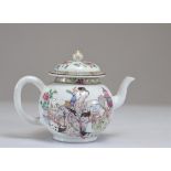 18th century famille rose porcelain teapots