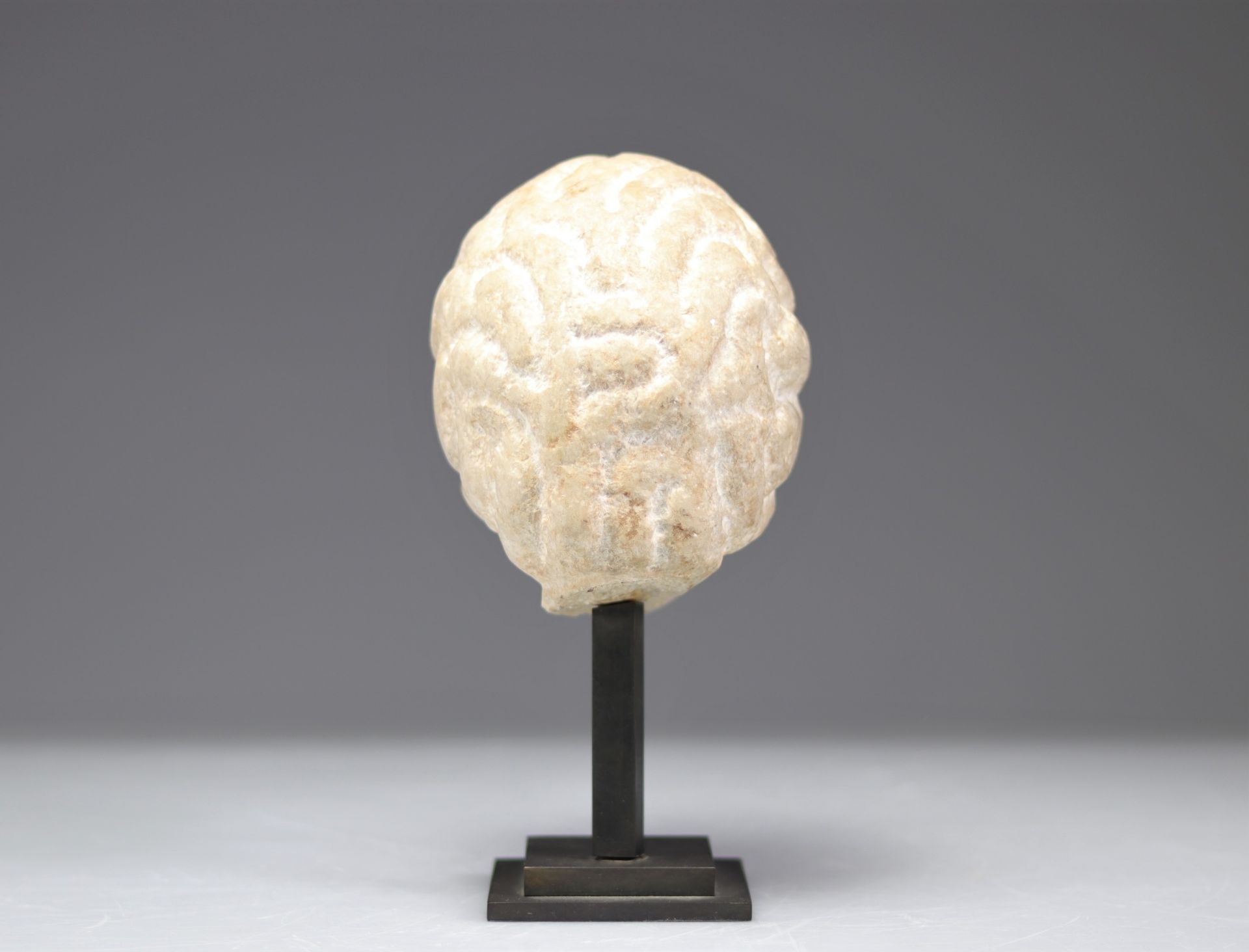 Roman marble head - Bild 3 aus 4