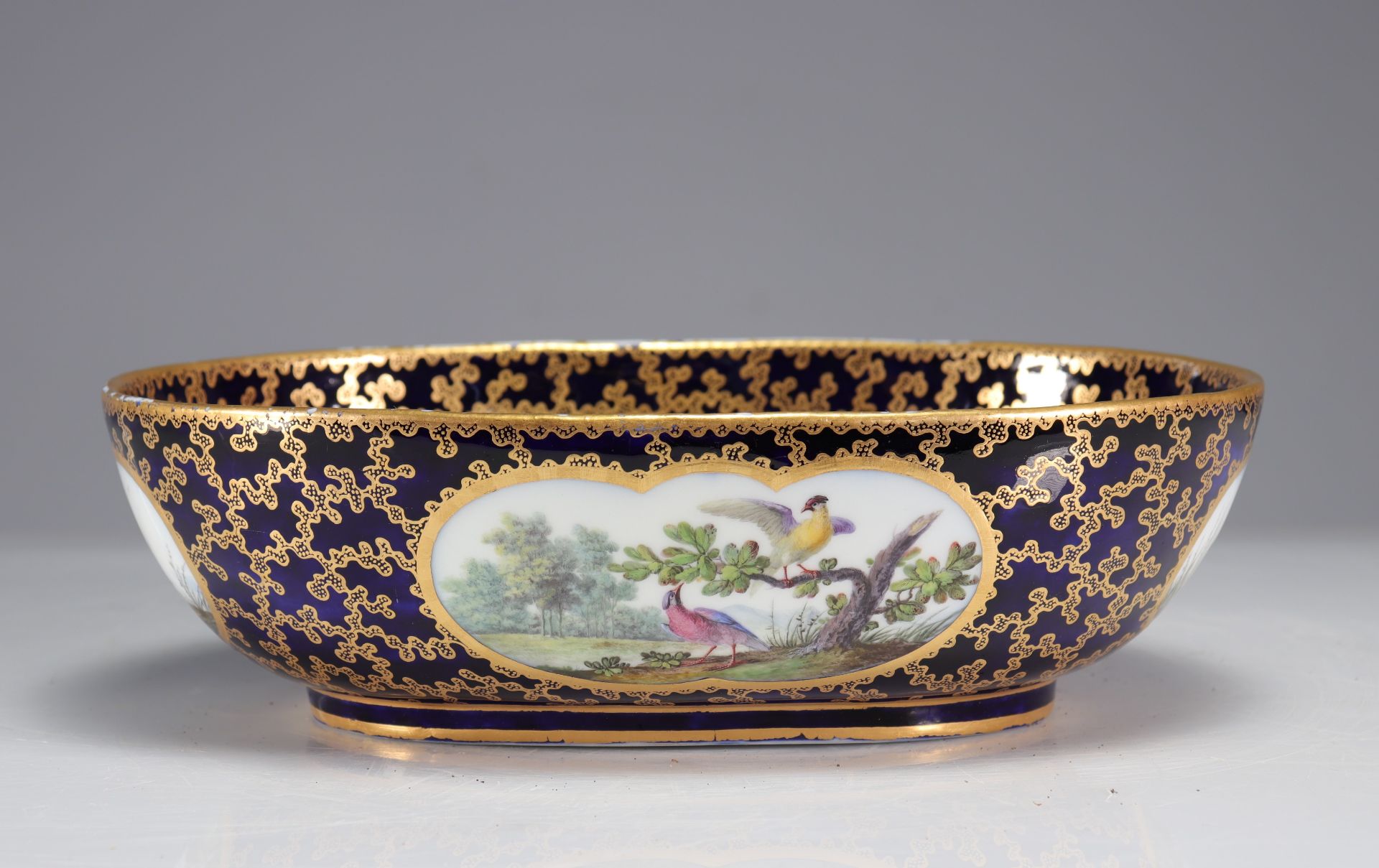Exceptional jug and basin in Sevres porcelain 1765, painter Chapuis Aine - Bild 7 aus 13