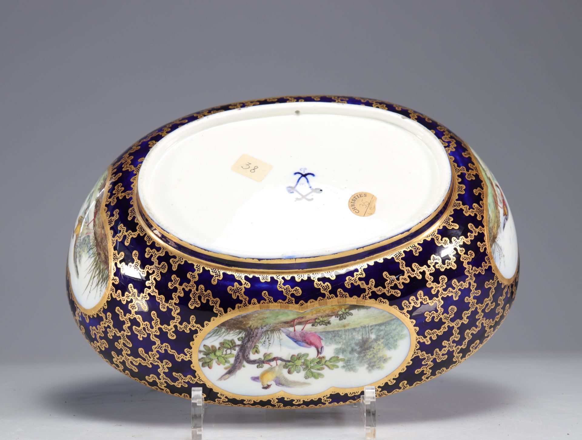 Exceptional jug and basin in Sevres porcelain 1765, painter Chapuis Aine - Bild 13 aus 13