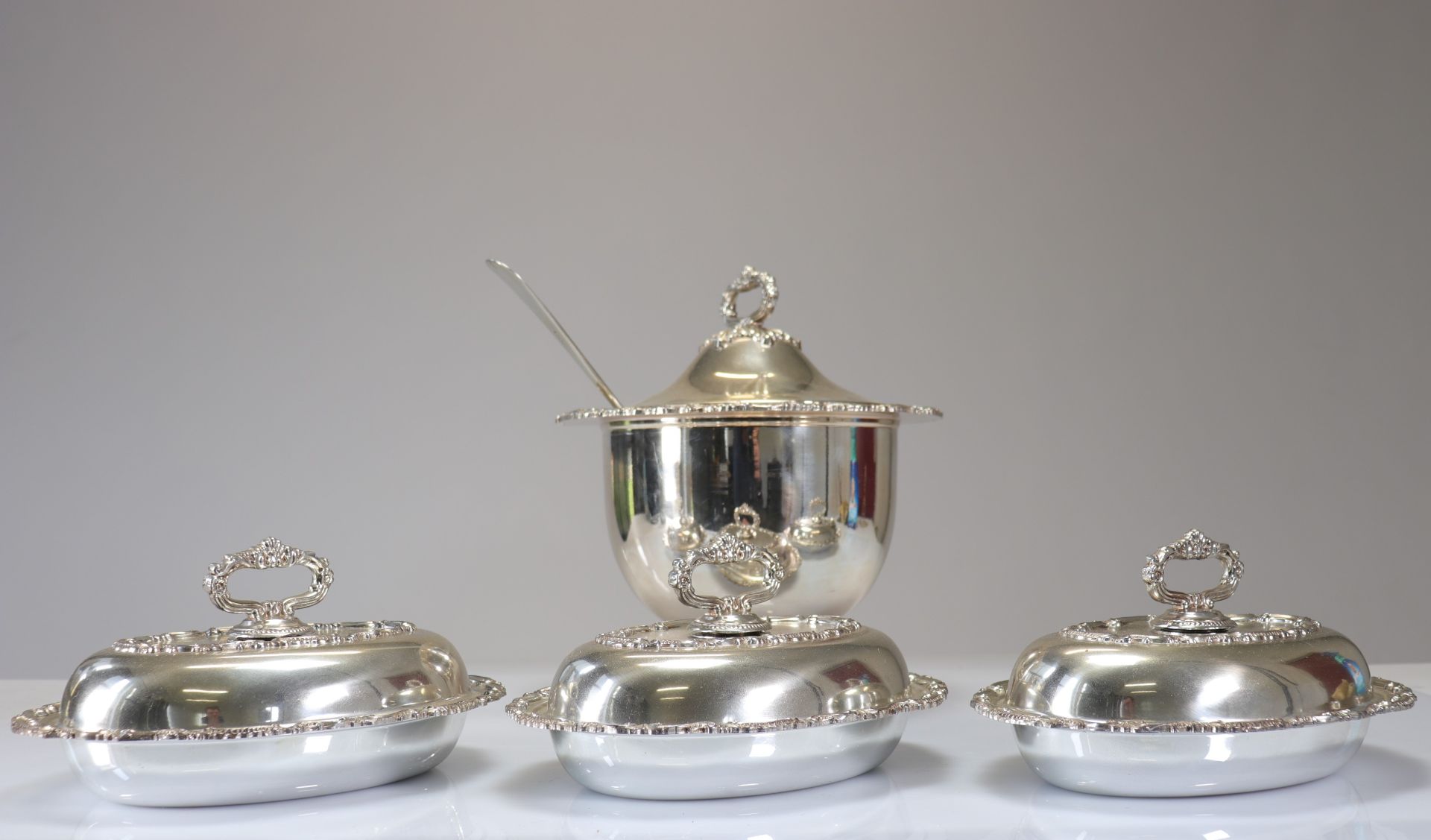 Rare table service dish warmer England circa 1900 - Image 5 of 7