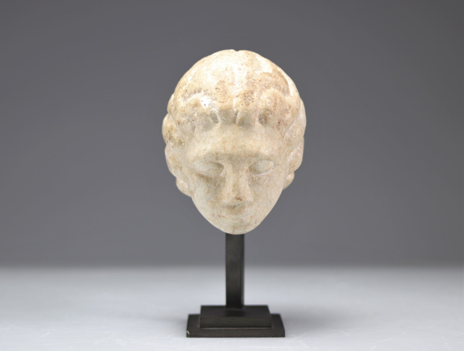 Roman marble head