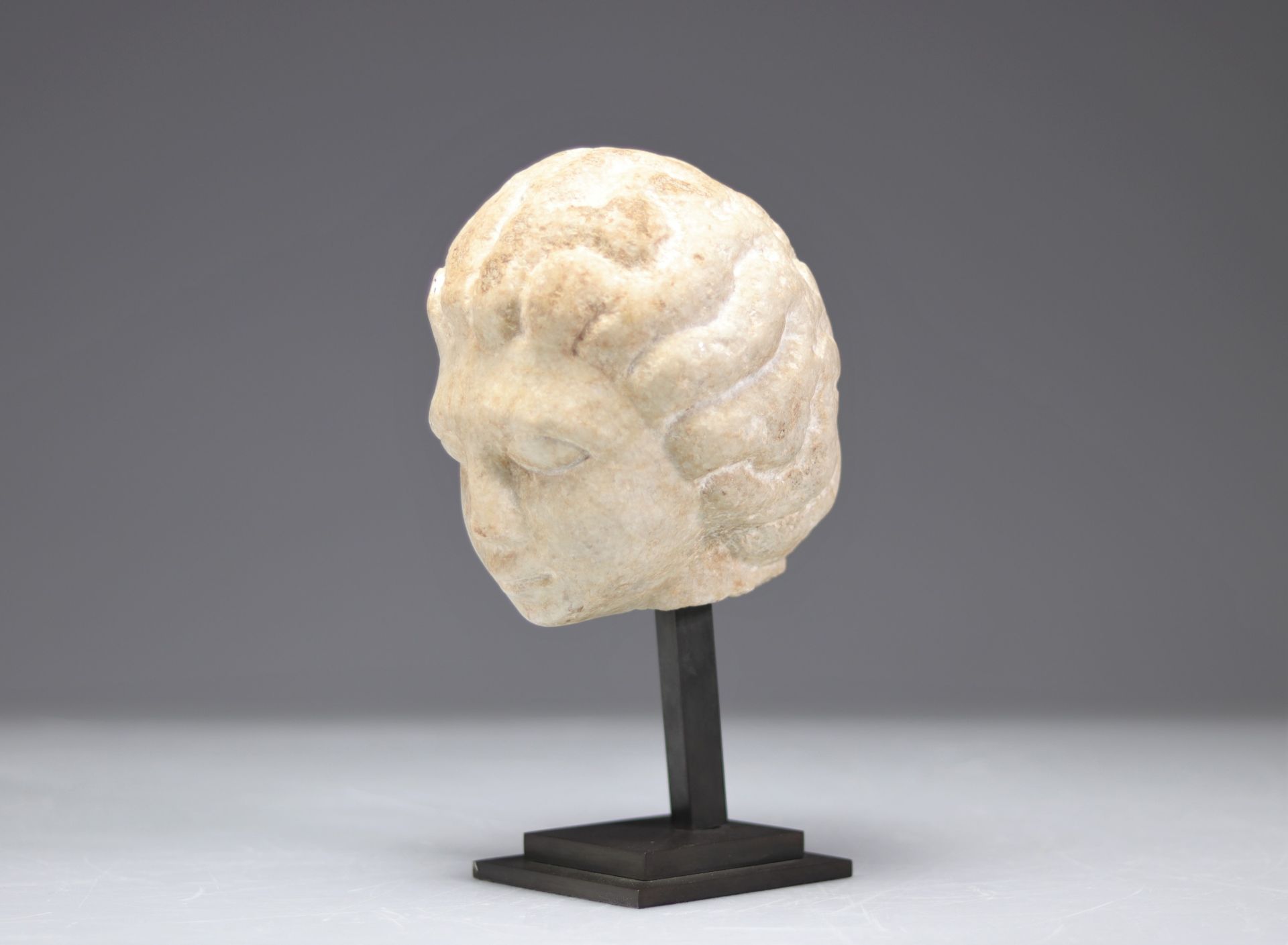 Roman marble head - Bild 2 aus 4