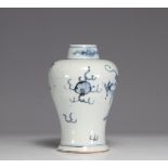 Ming period Meiping vase decorated with dragons