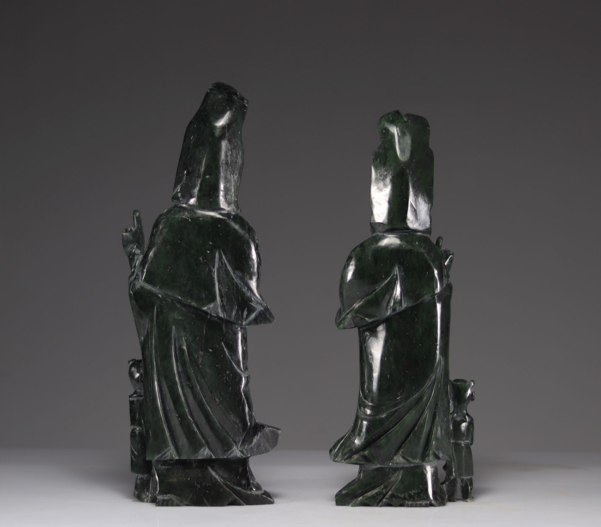 Guanyin Jade Carvings - Image 2 of 4