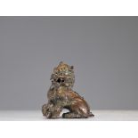 Rare Ming period bronze "Dogs