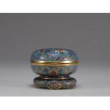 Cloisonne ink box, Qianlong mark and period