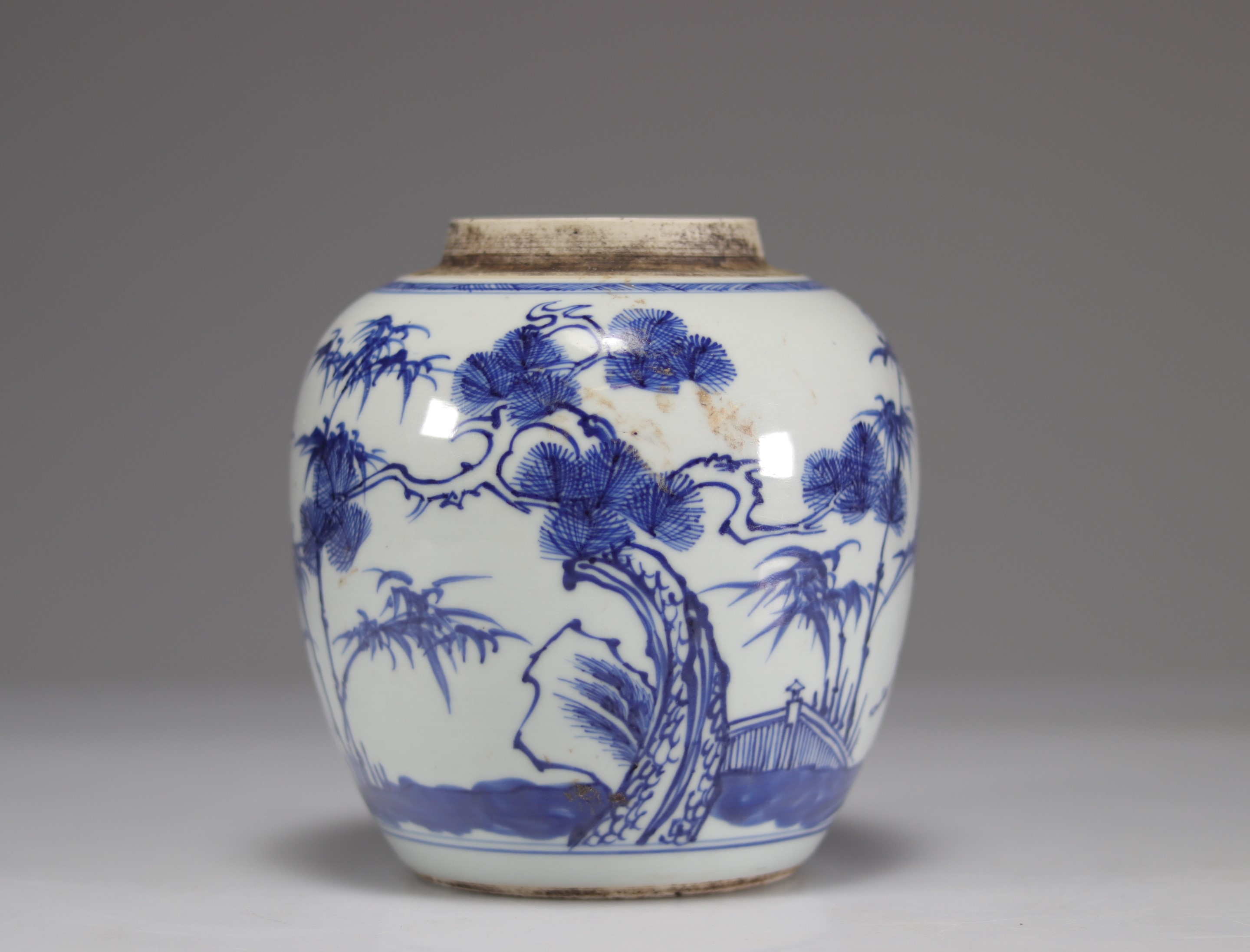 Blue white Chinese porcelain vase, Yong Zheng period - Image 3 of 7